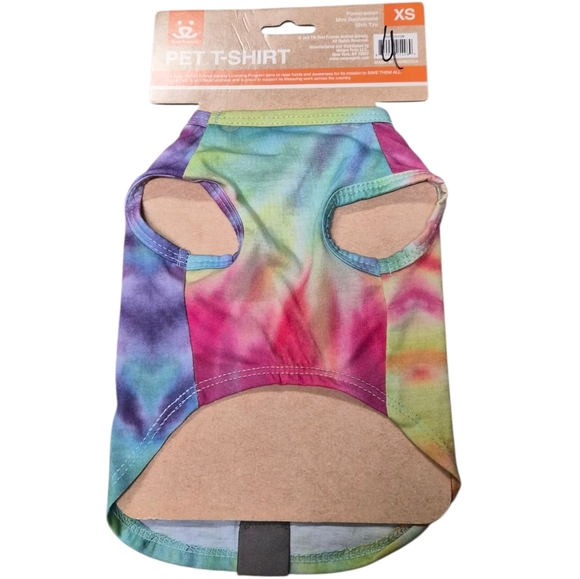 Best Friends Tie-Dye Dog T-Shirt X-Small - Picture 2 of 2